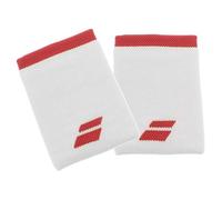 Babolat Logo jumbo wristband (WHITE/RED)