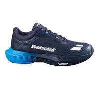 Babolat Men's SFX 4 Pickleball Shoes, Black/Blue, 9.5 UK