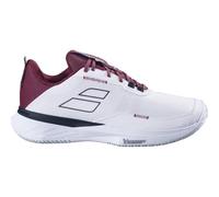 Babolat Men's, SFX EVO AC M Tennis Shoes, Size 40.5, Optimal Comfort, Support and Fluidity for Amateur to Advanced Players, Suitable for All Surfaces, Burgundy White, 6.5 UK