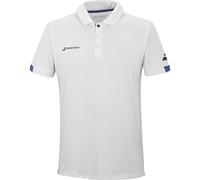 Babolat, Men's Short Sleeve Polo Shirt, Classic Collar, Soft and Comfortable Material, Ideal for Individual Players and Club Teams White