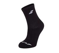 Babolat Mens Tennis Socks 3 Pack Cotton Black 9-11