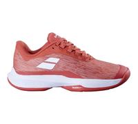 Babolat Men's W, Jet TERE 2 AC M Tennis Shoes, Size 36.5, Terra Cotta, Breathable Mesh Upper, Cushioning EVA, Side Reinforcements for Stability, Durable Michelin Sole, 36 EU
