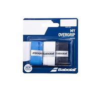 Babolat MY OVERGRIP X3 Racket accesories - Black - (Negro Azul Blanco), UNIQ