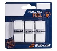 Babolat Pro Response X 3 Overgrip, Unisex Adult, unisex_adult, 653048, White, one size