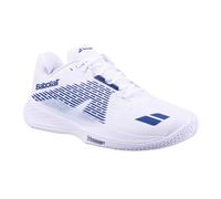 Babolat Men's Propulse Storm All Court Tennis Shoes, White/Dark Blue, 10 UK