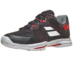 Babolat Sfx3 AC Women's Tennis Shoes All Surface Shoe Turquoise - Blue, Black Red Poppy, 45