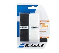 BABOLAT Towel Grip X2 Towel, Unisex Adult, Black White, One Size