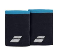 Babolat Unisex Adult Jumbo Logo Terry Towelling Wristband, One Size, Colour Blue, Fast Sweat Absorption, Width 10.5 cm, Wrist Strap for Gymnastics, Tennis, Badminton and Padel