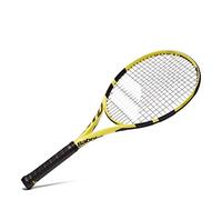 Babolat Unisex's Pure Aero + Strung Nc Racket, Black/Yellow, Size 1