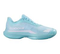 Babolat Women's 2 Ac, Jet Tere All Court Tennis Shoes, Support, Cushioning, Active Flexion, Ortholite Breathable Sole, French Brand, Queen Jio Grey, Size EU 39