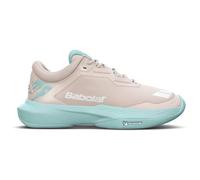 Babolat Women's SFX4 All Court Tennis Shoes, Peach/Blue, 7 UK