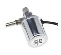 babominimer 1 Commercial 4 Chrome Plus Air Electric Solenoid Valve 12v/24v Vans for Trucks Over Plated Dc Having Barb Fitting