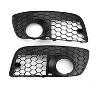 babominimer 1 Pair Fog Light Cover Grille For Golf MK5 2005-2009,Front Bumper Fog Lights Lower Mesh Grilles,Car Fog Light Grill Frame Trim Cover