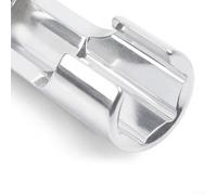 babominimer 10-19mm 3/8 Inch Injector Fuel Line Socket Wrench Set, Chrome Vanadium Steel Union Nut Sockets for Automotive Repair, Open Design for Easy Tube Removal(19mm)