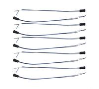 babominimer 10-Pack G4 Lamp Holder Socket for Low Voltage Halogen and LED LAMPSs, 12V DC, 50W Max per Socket, 9mm Base Diameter, Pre-Assembled 20 cm Cable,