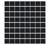 babominimer 100PCS Self-Adhesive Glass Mirror Mosaic Tiles, 30x30mm Square Wall Stickers for DIY Home, Bathroom & Bedroom Decor - Silver/Gold/Red/Black, 1mm Thick, No(Black)