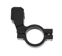 babominimer 10mm Thread Motorcycle Handlebar Rearview Mirror Clamp Bracket, Aluminum Alloy Mount for 7/8 Inch 22mm for Bars, Fits Stud Mount Mirrors, Rust Resistant for Easy(Black)