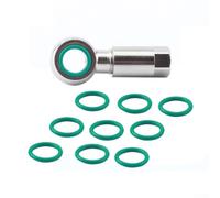babominimer 10pcs O Rings Rubber Seals for SM-BH90 Hydraulic Disc Brake Hose, Green Replacement Gaskets Compatible with Mountain