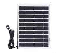 babominimer 10W 5V Waterproof Solar Security Camera Charger With Bracket,Solar Panel For Arlo Pro 4/ For Ultra 2/ For Pro 3/ For Ultra/For Pro 5S/ For Pro 3 Floodlight And Camera(Black)