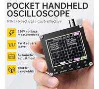 babominimer 138 PRO Handheld Digital Oscilloscope with 200KHz Bandwidth and 2.5MSa/s Sampling Rate, Single Channel Portable Scope for R&D and Maintenance, Compatible with(Without BAT)
