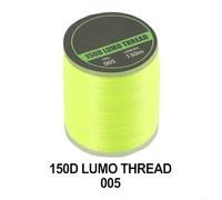 babominimer 150D Polyester Fly Tying Thread for Assist Hook Binding - Strong Fadeless Colors, Multicolor Normal & Luminous Shades, 100m Roll Fishing Line for DIY Fly Tying(LUMO 005)