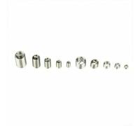 babominimer 150Pcs 304 Stainless Steel Helicoil Thread Repair Insert Kit for M5 M6 M8 with .5D and 3D Lengths, Metric Screw Thread Restoration for Aluminum and
