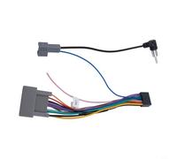 babominimer 16-Pin Navigation Power Cable Adapter for Vehicles - ABS Wiring Harness with Color-Coded Wires, and-Play Installation, No Wire Cutting Required