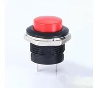 babominimer 16mm 12V Momentary Push Button Starter Switch Metal Ignition Push Switch Waterproof IP67 Heavy Duty Compatible with for Car Truck Marine Boat Fog Light Dome Light(Red)