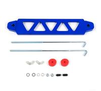 babominimer 190mm Aluminium Battery Tie Down Mount Holder Bracket for Cars Fit Lightweight Alloy with Triangular 5-Hole Secure Design for Civic EG for Reliable Stability(Blue)