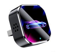 babominimer 2-in-1 Portable Vehicle Interconnection Box For Wireless And For Android Auto With Fast Startup And Heat Dissipation Metal Design(D)