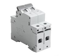 babominimer 2 Pole Mini Circuit Breaker MCB 6A-63A 6kA Curve Switch 220V/400V AC Overload and Short Circuit Protection with Indicator Function Compact Design for(20A)