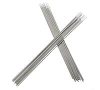 babominimer 20pcs 304 Stainless Steel Welding Rods A102 E308-16 Solder Wires 1.0mm-4.0mm Diameter for 0Cr19Ni9 0Cr19Ni11Ti 201 202 301 302 304 Stainless Steel Structure A(1.2mm)