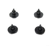 babominimer 20pcs Plastic Rivet Fasteners for, Black Push Clips Fit 8mm Holes, Retainer Clips for Mud Flaps Bumpers Side Skirts Car Trim Panels Compatible with Cars