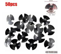 babominimer 25/50/100 Pcs Hood Insulation Retainer Clips Compatible with 4878883AA, Black Nylon Car Hood Soundproofing Pad Fasteners(50pc)