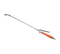 babominimer 29-inch Metal Irrigation Sprayer Boom With Misting DC Control, Stainless Steel Construction, Non-slip Rubber Handle, 2 Brass Barb Connectors For Garden Hoses(1set)