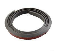 babominimer 2m Bendable Silicone Waterstop Strip Kitchen Countertop Retaining Barrier, Waterproof TPE Splash Guard for Sink, Shower, Bathtub and Floor, to Cut and(Grey)