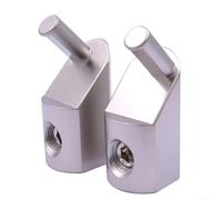 babominimer 2PCS /0 Gauge to 4 Gauge Aluminum Alloy Power and Ground Wire Reducers for Car Audio Installations, Compatible with 12-48V Systems