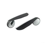 babominimer 2Pcs Car Rearview Mirror Rain Eyebrow Guard with 360° Adjustable Blind Spot Mirrors, Black ABS Waterproof Sun Shade Visor Protectors Compatible with for Most