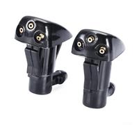 babominimer 2pcs Car Windscreen Washer Spray Nozzles Replacement Black Plastic Copper Compatible with for Tucson MK1 2005-2010 Entourage 2007-2008 Compatible with for Sportage MK2