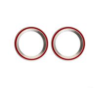 babominimer 2PCS Headset Bearings 40x52x8mm Ball Bearing Steels with Rubber Sealing Cover, 45/45° Bevel Angle Tapered Headset Replacement Set Compatible with for Smooth Low