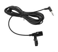 babominimer 3.5mm Unidirectional Car Ceiling Microphone with 300cm Cable for Clear Voice Transmission, for Clarion, for Kenwood, for Pioneer, and