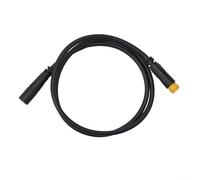 babominimer 3 Pin Sensor Thumb Throttle Extension Cable 57cm Waterproof Connector for BBS01B BBS02B Mid Drive Conversion Kits, Rubber and Metal Electric Wire(Male to female)