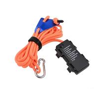 babominimer 300cm LED Camping Rope Light Waterproof IP66 Luminous Tent Guyline with 8 Modes and 10cm Spacing, Heavy Duty Polyester Cord Supports 370kg for Outdoor(orange color 300CM)