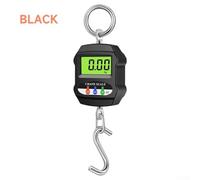 babominimer 300kg Digital Electronic Crane Scale, Portable Handheld Hanging Scale with LCD Display, Stainless Steel Hook, for Industrial & Heavy Duty Use (Orange)(Black)