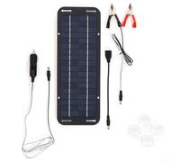 babominimer 30W Solar Panel 12V Trickle Charger Kit With USB Output, Portable Solar Charger For Car, Boat, RV, Motorcycle - IP65 Waterproof