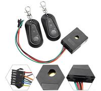 babominimer 36V-72V Remote Control Electric Scooter and E- Anti-Theft Alarm System, ABS PVC Security Device Compatible with for Thunder/Victor/and