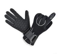 babominimer 3mm Neoprene Diving Gloves for Men and Women, Thermal Insulated Wetsuit Gloves with Textured Palm Grip, Flexible Fit and Water Resistant for Scuba Diving,(M)