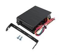 babominimer 4 Gang Rocker Switch Panel 12V 24V with LED Indicator for Car Truck RV Boat Trailer UTV, Toggle Controller Box, Waterproof Dustproof Design, Black with Blue