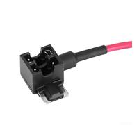 babominimer 5 Pack 15A Mini Blade Fuse Tap Adapter with Fuses, 32V Circuit Fuse Holder for Car - Adds Power Without Cutting Wires, Dual Protection for Existing & New Circui