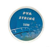 babominimer 50m PVA Water Soluble Fishing Bait Line for Carp Fishing, Dissolvable Boilie Rigging String for Sealing PVA Bags, Quick Dissolve in Water, Eco-Friendly and(1pc)